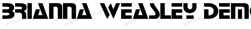 Brianna Weasley Demo字体转换